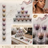 Nadeco 010 Eye Pigment Powder – Light Rose Shimmer - 7