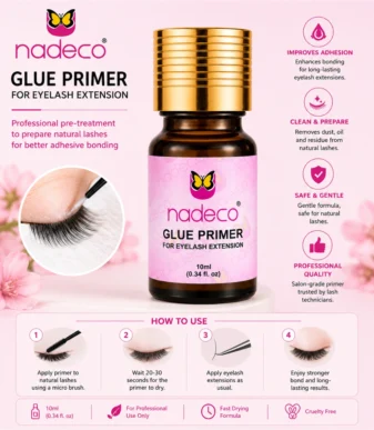 Nadeco Eyelash Extension Glue Primer – 10ml - 9