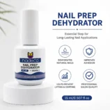 Nadeco Nail Prep Dehydrator, 15ml, Removes Oil for Strong Adhesion, Long-Lasting Manicure
