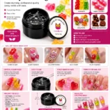 Nadeco Carving Gel for 3D Nail Art – Clear, 50g -3