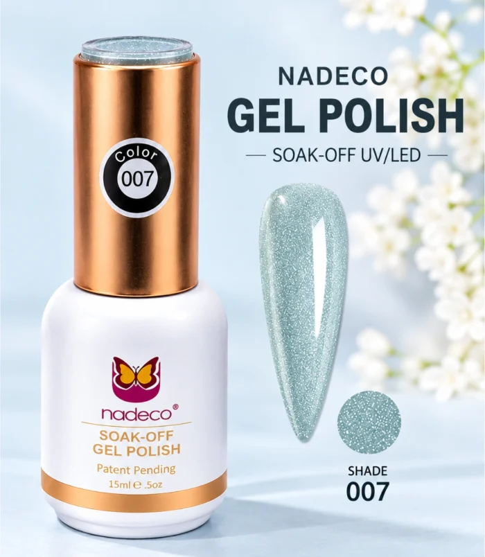 NADECO Soak-Off UV/LED Gel Nail Polish – Shade 007 -5