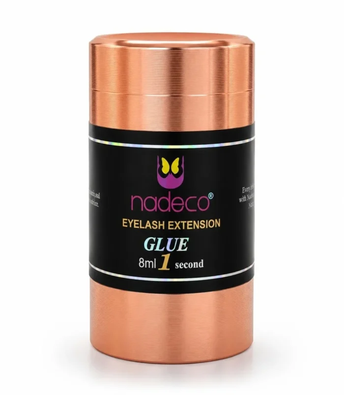 NADECO Professional Eyelash Extension Glue – 8ml, 1 Second Drying -1 NADECO Professional Eyelash Extension Glue – 8ml, 1 Second Drying -1