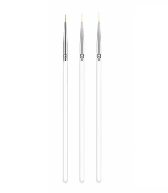 NADECO Professional Fine Detail Nail Art Liner Brush Set -1