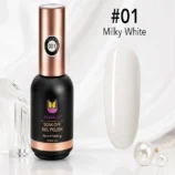 NADECO Milky White Gel Nail Polish #01 -2