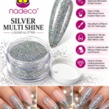 NADECO Silver Multi Shine Loose Glitter -2
